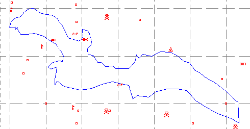 Track Map of Roush Lake